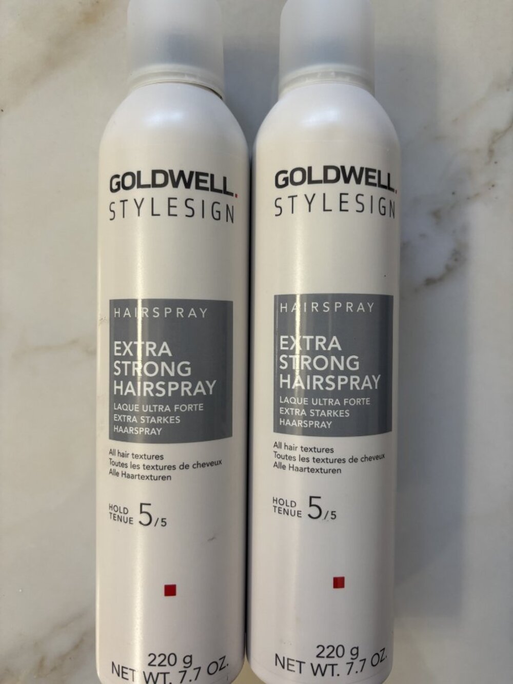 NEW! 2-PACK Goldwell StyleSign Extra Strong Hairspray Hold 5 All Hair Textures